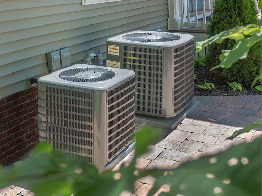 HVAC heating and air conditioning units.
